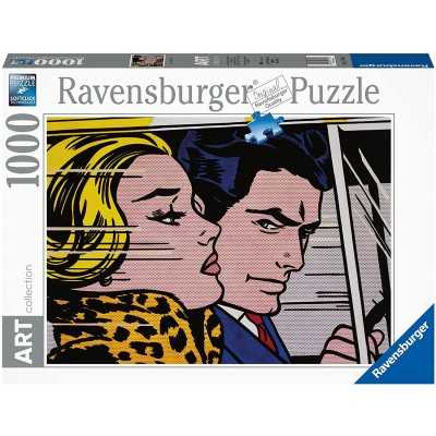 PUZZLE ravensburger ROY LICHTENSTEIN art collection 1000 PEZZI in the car 70 X 50 CM Ravensburger - 1