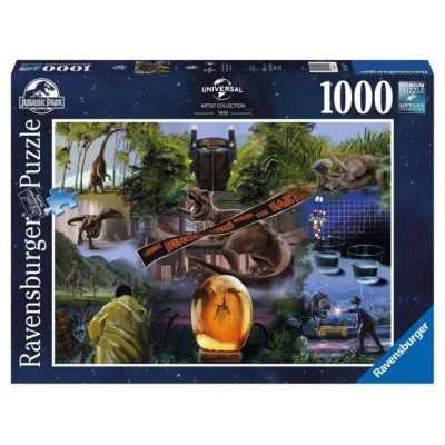 PUZZLE ravensburger JURASSIC PARK softclick 1000 PEZZI original 70 X 50 CM Ravensburger - 1