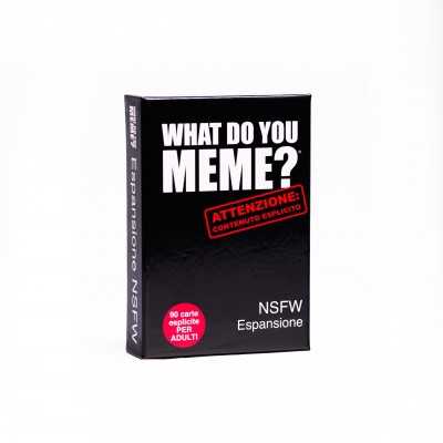 WHAT DO YOU MEME? espansione NSFW contenuto esplicito IN ITALIANO yas games PARTY GAME età 18+ YAS! GAMES - 1