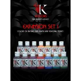 KIMERA KOLORS expansion set 1 COLORS OF NATURE pigmento puro PURE PIGMENT ACRYLICS set di 14 boccette PEGASO MODELS età 14+ pega