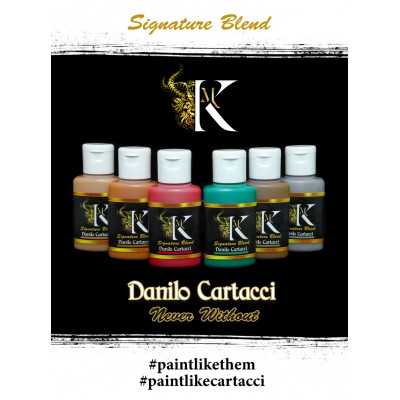 KIMERA KOLORS signature blend DANILO CARTACCI never without PEGASO MODELS set di 6 boccette di COLORE età 14+ pegaso models - 1