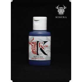 PHTHALO BLUE RED SHADE boccetto singolo colore KIMERA KOLORS pigmento puro PURE PIGMENT ACRYLICS pegaso models KMP-011 età 14+ p