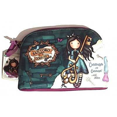 BUSTA astuccio MAKE UP accessory case CURIOSITY gorjuss 1077GJ04 santoro Gorjuss - 1