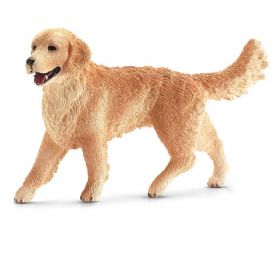 GOLDEN RETRIEVER FEMMINA farm world SCHLEICH miniatura in resina 16395 età 3+ Schleich - 1