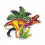 ADESIVI PER FINESTRE DA DECORARE acchiappasole DINOSAURI kit artistico DINOSART suncatchers CREATIVO età 7+ DINOSART - 7