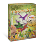 ADESIVI PER FINESTRE DA DECORARE acchiappasole DINOSAURI kit artistico DINOSART suncatchers CREATIVO età 7+ DINOSART - 1