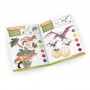 ADESIVI PER FINESTRE DA DECORARE acchiappasole DINOSAURI kit artistico DINOSART suncatchers CREATIVO età 7+ DINOSART - 10