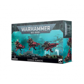 SHROUD RUNNERS solcavelo AELDARI set di 3 miniature WARHAMMER 40K games workshop CITADEL età 12+