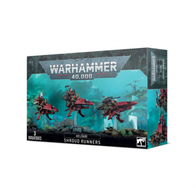 SHROUD RUNNERS solcavelo AELDARI set di 3 miniature WARHAMMER 40K games workshop CITADEL età 12+ Games Workshop - 1