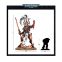 AVATAR OF KHAINE miniatura AELDARI citadel WARHAMMER 40K games workshop CON TRE TESTE età 12+ Games Workshop - 4
