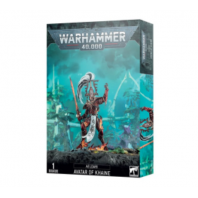 AVATAR OF KHAINE miniatura AELDARI citadel WARHAMMER 40K games workshop CON TRE TESTE età 12+