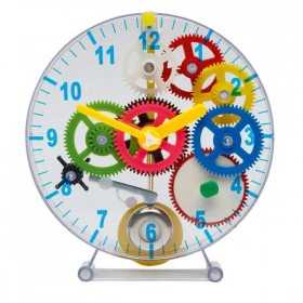 OROLOGIO DA COSTRUIRE set scientifico THE AMAZING CLOCK KIT con 31 pezzi EDU TOYS età 5+ EDU-TOYS - 1