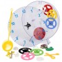 OROLOGIO DA COSTRUIRE set scientifico THE AMAZING CLOCK KIT con 31 pezzi EDU TOYS età 5+ EDU-TOYS - 3