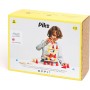 PIKS medium kit OPPI gioco creativo IN LEGNO set 44 PEZZI costruzioni DA IMPILARE età 3+ - 2
