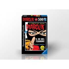 PUZZLE ravensburger DIABOLIK original 500 PEZZI soft click 49 X 36 CM