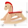 CAVALLO A DONDOLO in legno cavalcabile HAPE Hape - 5