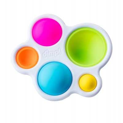 DIMPL tavoletta sensoriale FAT BRAIN TOY CO bpa free GIOCO età 10 mesi + FAT BRAIN TOY CO - 1