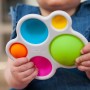 DIMPL tavoletta sensoriale FAT BRAIN TOY CO bpa free GIOCO età 10 mesi + FAT BRAIN TOY CO - 4