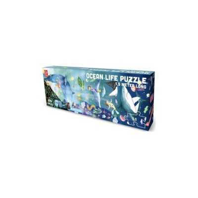 OCEAN LIFE PUZZLE creature marine DA 200 PEZZI glow in the dark HAPE si illumina al buio MARE età 6+ Hape - 1