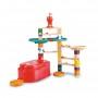 QUADRILLA stack TRACK BUCKET SET con 90 pezzi HAPE in legno e plastica CON BIGLIE IN VETRO età 4+ Hape - 3