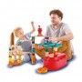QUADRILLA stack TRACK BUCKET SET con 90 pezzi HAPE in legno e plastica CON BIGLIE IN VETRO età 4+ Hape - 7