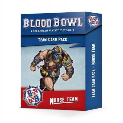 BLOOD BOWL NORSE TEAM CARD PACK set di carte Games Workshop - 1