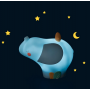 LUCE NOTTURNA night light ELEFANTE sous mon baobab MOULIN ROTY ricaricabile Moulin Roty - 5