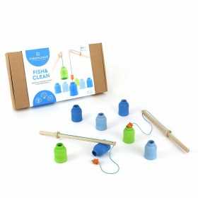 FISH & CLEAN aiuta i pesciolini PULISCI IL MARE dalla plastica MILANI WOOD gioco IN LEGNO età 3+ MILANIWOOD - 1