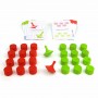 TROTTOLE SWING spinning tops GIOCO DI ABILITA' con 18 sfide MILANI WOOD età 4+ MILANIWOOD - 2