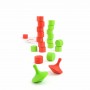 TROTTOLE SWING spinning tops GIOCO DI ABILITA' con 18 sfide MILANI WOOD età 4+ MILANIWOOD - 3