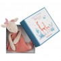 DOUDOU PORTA CIUCCIO sous mon baobab GIRAFFA pupazzo MOULIN ROTY età 0 mesi + Moulin Roty - 3