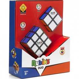 SET CON 2 CUBI DI RUBIK rompicapi 3X3 E 2X2 gioco ORIGINAL spin master games CUBES età 8+ SPIN MASTER GAMES - 1