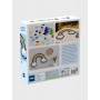 MINI BASIC plus plus PUZZLE BY NUMBER mosaico RAINBOW con 500 pezzi ARCOBALENO età 5+ Plusplus - 10