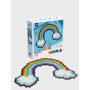 MINI BASIC plus plus PUZZLE BY NUMBER mosaico RAINBOW con 500 pezzi ARCOBALENO età 5+ Plusplus - 2