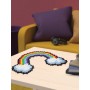MINI BASIC plus plus PUZZLE BY NUMBER mosaico RAINBOW con 500 pezzi ARCOBALENO età 5+ Plusplus - 9