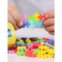 TUBO da 100 pezzi MINI BASIC plus plus TROPICAL tropicale COSTRUZIONI età 5+ Plusplus - 4