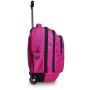 TROLLEY BUMP PLAIN invicta TINTA UNITA seven ROSA da 37 litri 3 IN 1 zaino scuola Invicta - 4