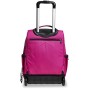 TROLLEY BUMP PLAIN invicta TINTA UNITA seven ROSA da 37 litri 3 IN 1 zaino scuola Invicta - 5
