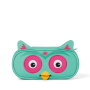 ASTUCCIO ovale PENCIL CASE affenzahn GUFO owl SCUOLA materiale riciclato AFFENZAHN - 1
