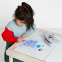 ASTUCCIO ovale PENCIL CASE affenzahn KOALA grigio SCUOLA materiale riciclato AFFENZAHN - 4
