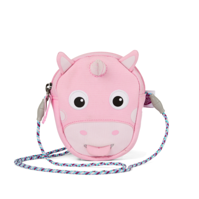 PORTAMONETE wallet UNICORNO con laccio ROSA affenzahn PER BAMBINI in materiale riciclato AFFENZAHN - 1
