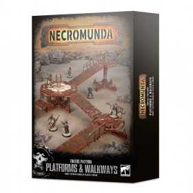 NECROMUNDA PLATFORMS & WALKWAYS scenery Thatos Pattern terreno di gioco Games Workshop - 1