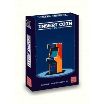 INSERT COIN TO PLAY gioco da tavolo IN ITALIANO little rocket games BLUE COLLECTION età 8+ Little Rocket Games - 1