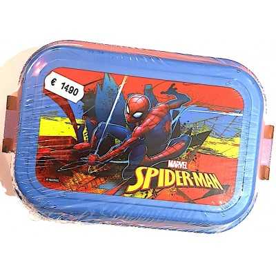 PORTAMERENDA per alimenti SPIDERMAN uomo ragno BOY seven MARVEL SEVEN - 1