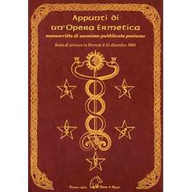 APPUNTI DI UN'OPERA ERMETICA anonimo EDIZIONI DELLA TERRA DI MEZZO in italiano LIBRO TERRA DI MEZZO - 1