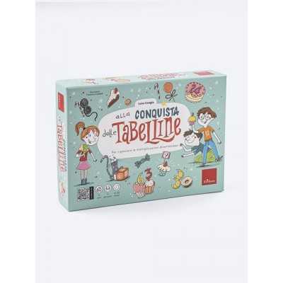 ALLA CONQUISTA DELLE TABELLINE erickson GIOCO moltiplicazioni IN ITALIANO età 7+ Erickson - 1