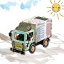 TRUCK To Do CAMION in cartone DA MONTARE e colorare 84 PEZZI kit 100% MADE IN ITALY 5+ TO DO - 3