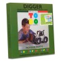 DIGGER To Do RUSPA in cartone DA MONTARE e colorare 135 PEZZI kit 100% MADE IN ITALY 6+ TO DO - 1