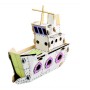 SHIP To Do NAVE in cartone DA MONTARE e colorare 54 PEZZI kit 100% MADE IN ITALY 4+ TO DO - 3