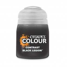 BLACK LEGION colore CONTRAST citadel NERO base ombreggiatura lumeggiatura 18ML Games Workshop - 1